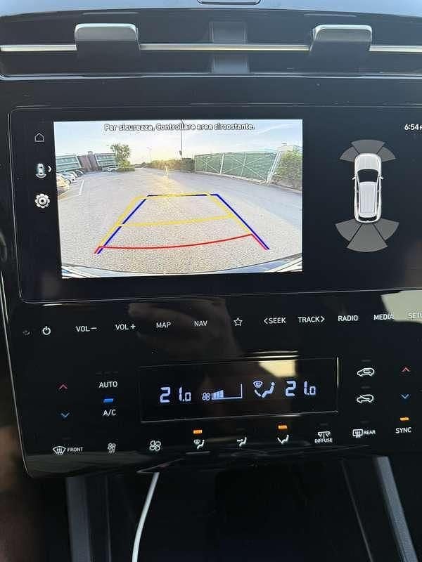 Usata Hyundai Tucson 185 CV (136 kW) 2024 Blu SUV