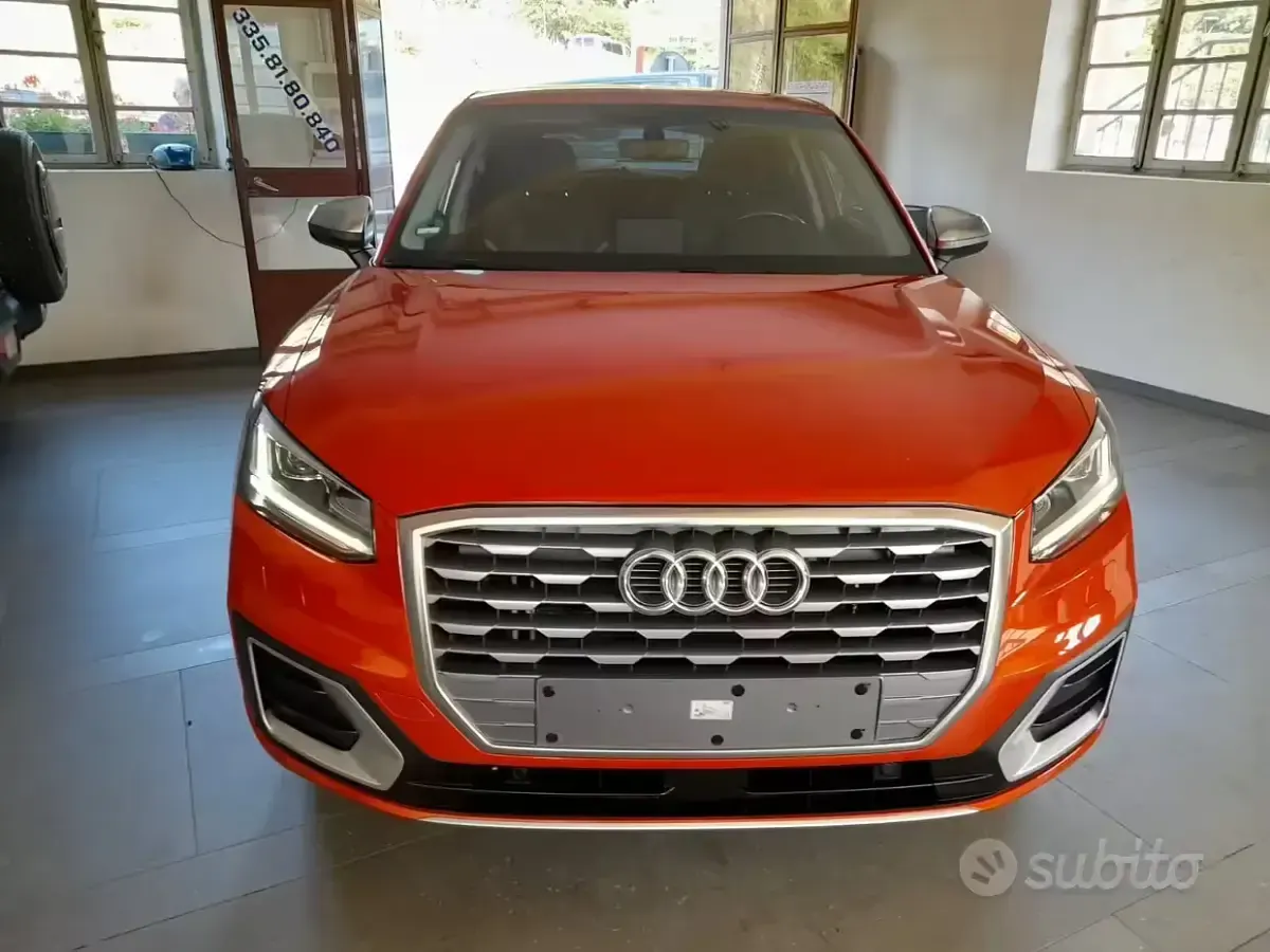 Usata Audi Q2 Business 116 CV (85 kW) 2019 Arancione SUV