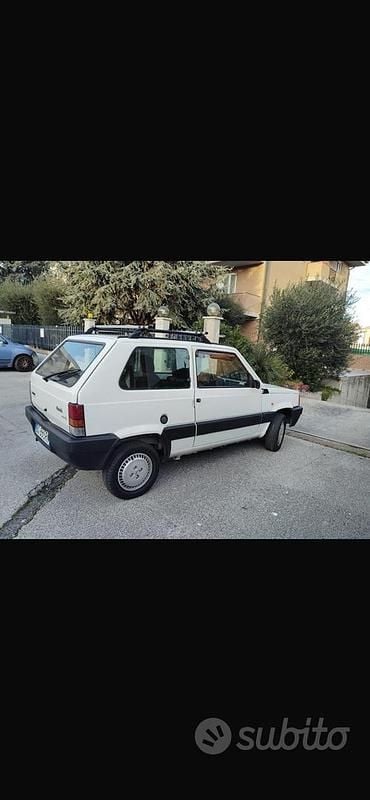 Usata Fiat Panda Young 39 CV (28 kW) 2000 Bianco Utilitaria