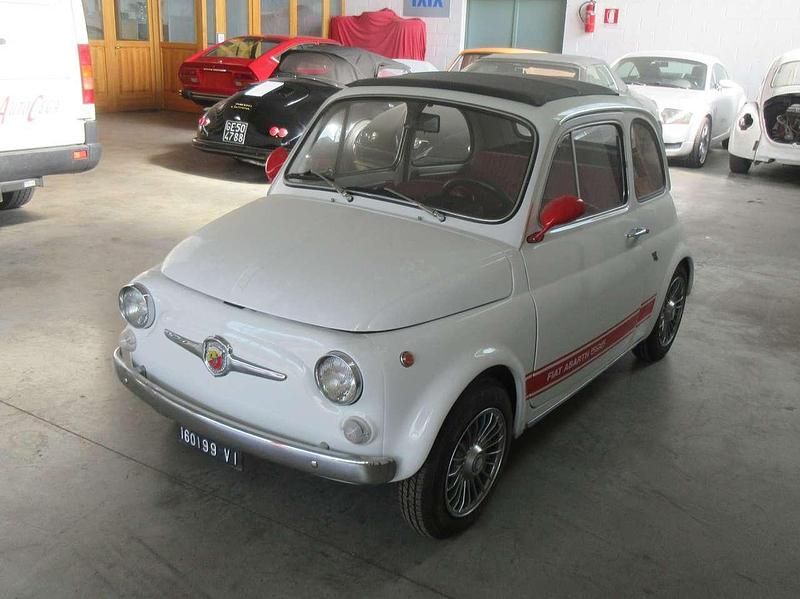 Usata Fiat 500 Abarth 14 CV (10 kW) 1968 Bianco Utilitaria