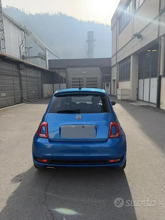 Usata Fiat 500S S 69 CV (50 kW) 2018 Bluazzurro Berlina