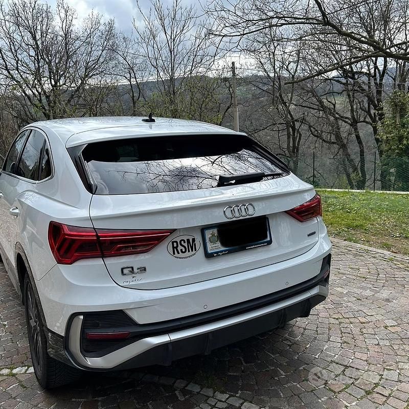 Usata Audi Q3 Sportback 230 CV (169 kW) 2019 Bianco SUV