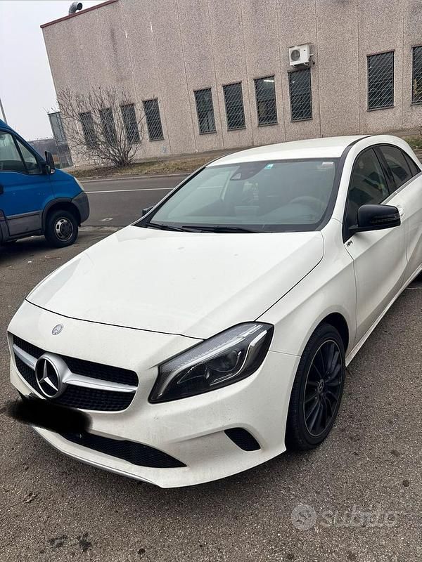 Usata Mercedes A180 2017 Bianco Berlina