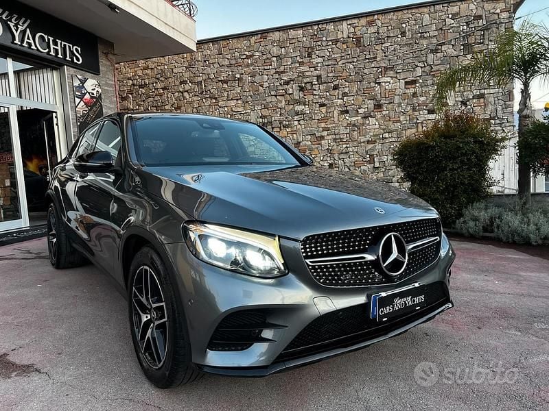 Usata Mercedes GLC250 AMG 204 CV (150 kW) 2019 Grigio Coupé