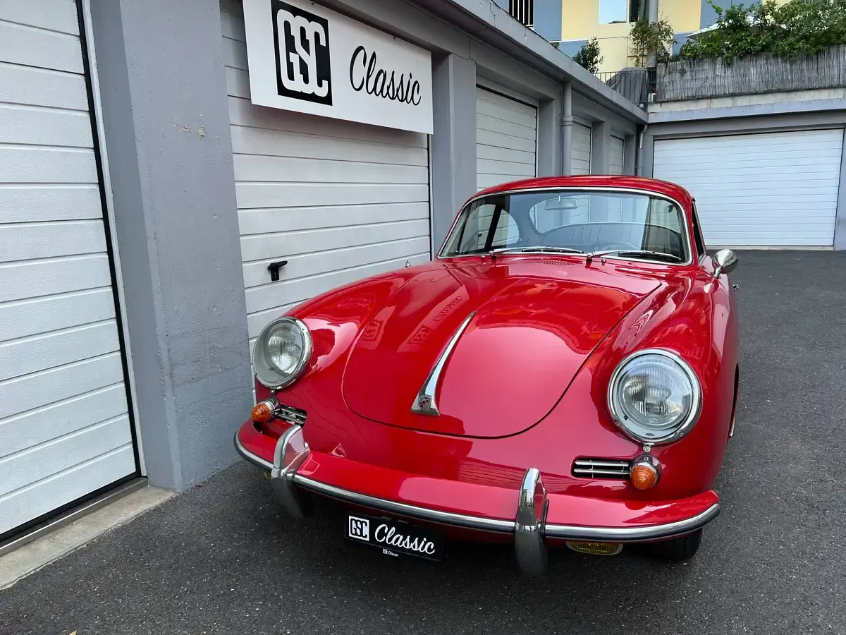 Usata Porsche 356 C 95 CV (69 kW) 1964 Rosso Coupé