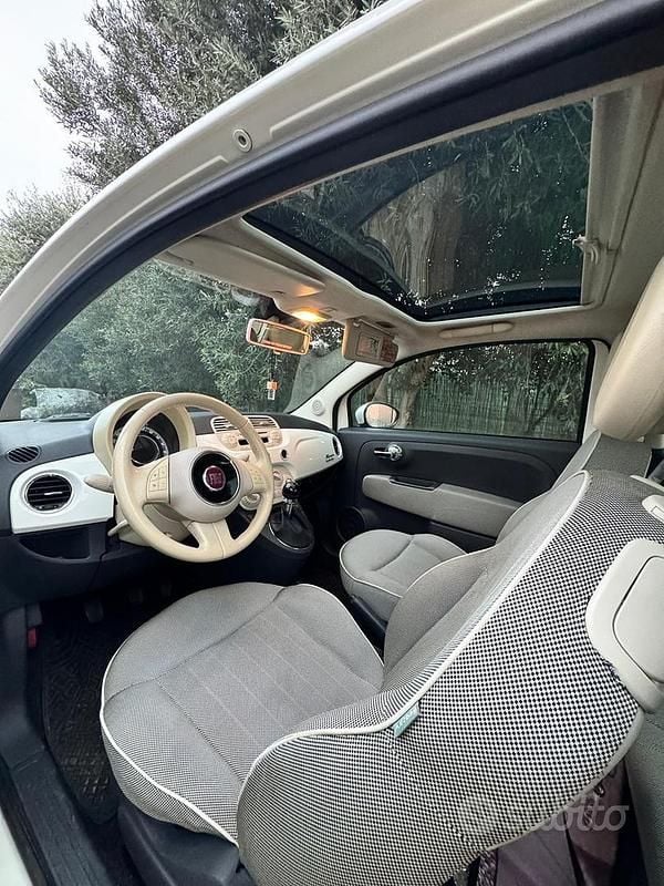 Usata Fiat 500 2008 Bianco Utilitaria