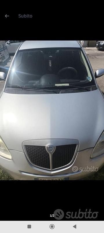 Usata Lancia Ypsilon 95 CV (69 kW) 2009 Grigio Utilitaria