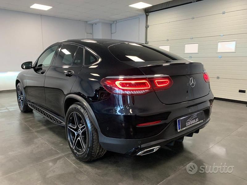 Usata Mercedes GLC220 AMG Line Premium Plus 194 CV (142 kW) 2021 Nero Coupé