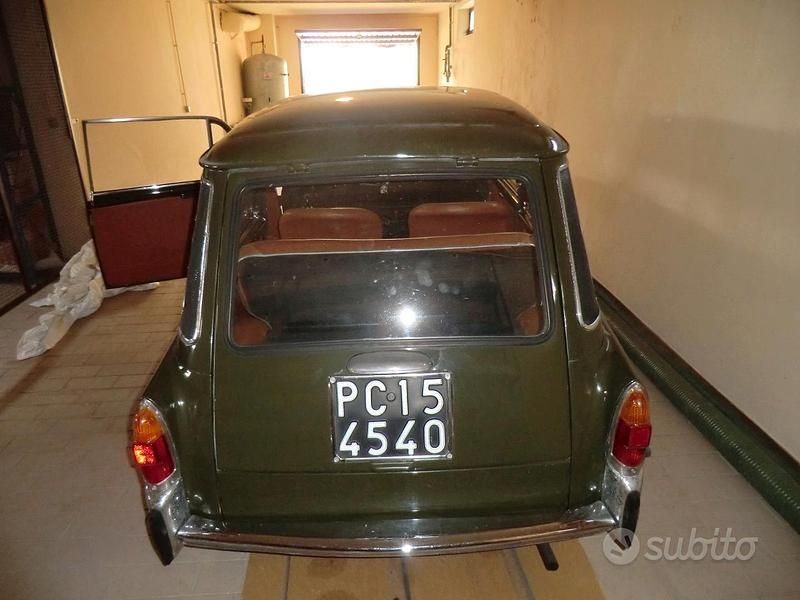 Usata Autobianchi Bianchina 1960 Verde Utilitaria