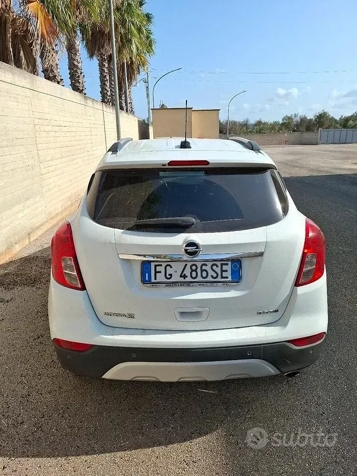 Usata Opel Mokka X 140 CV (102 kW) 2017 Bianco SUV