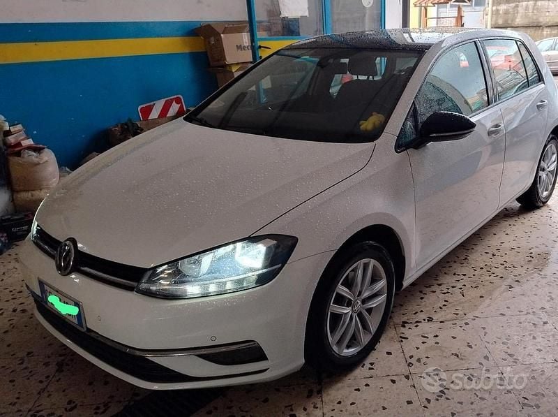 Usata VW Golf VII 2017 Bianco Berlina