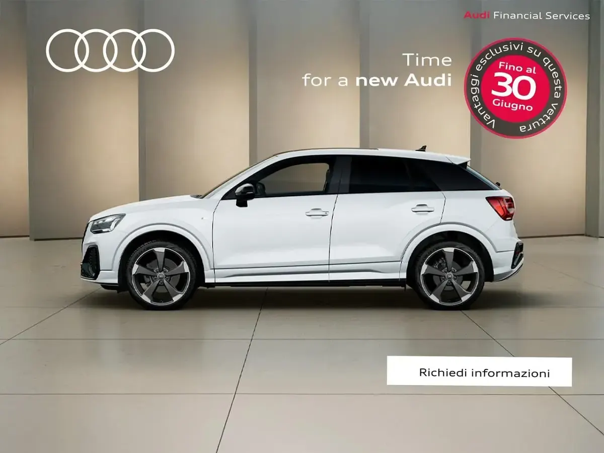 Nuova Audi Q2 Comfort 190 CV (139 kW) 2025 Bianco SUV