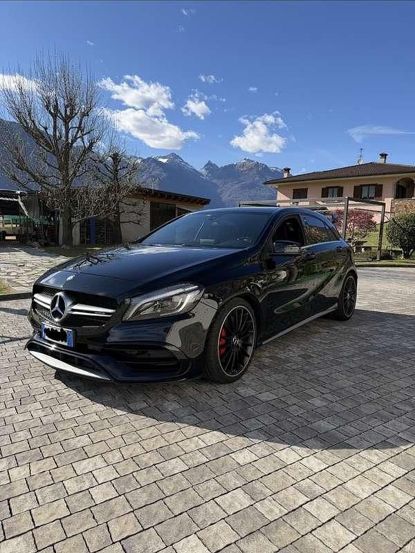 Begagnad Mercedes A45 AMG AMG 381 HK (280 kW) 2016 Svart Sedan