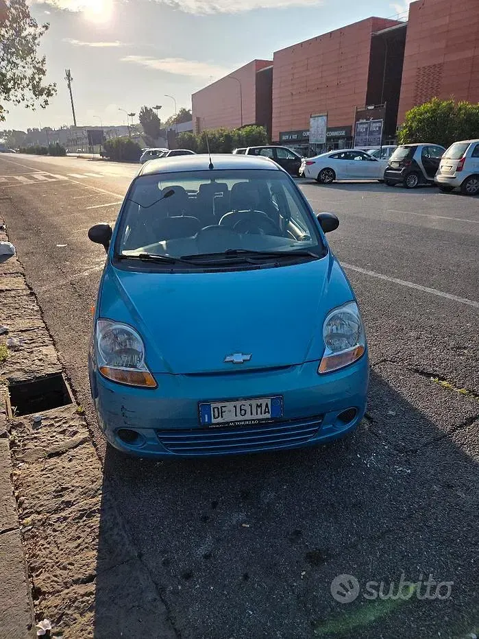 Usata Chevrolet Matiz 52 CV (38 kW) 2007 Blu Utilitaria