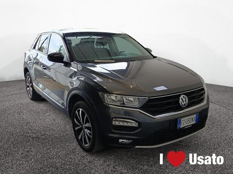 Usado VW T-Roc Style 150 CV (110 kW) 2019 Gris SUV
