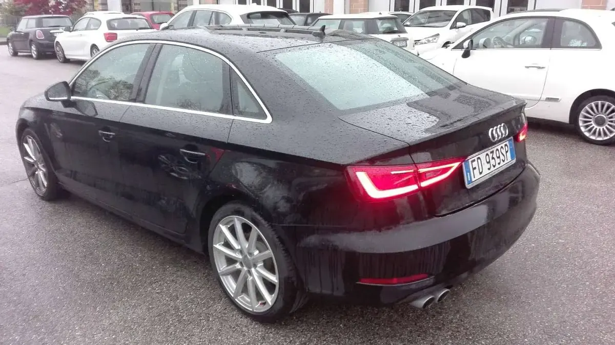 Usata Audi A3 150 CV (110 kW) 2016 Nero Berlina