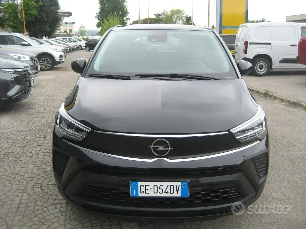 Usata Opel Crossland 83 CV (61 kW) 2021 Nero SUV