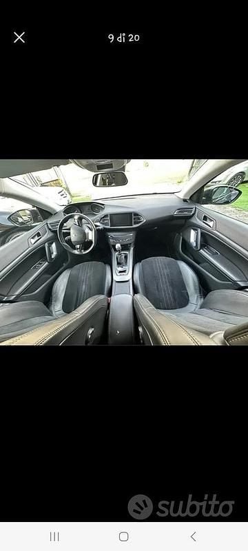 Usata Peugeot 308 Allure 116 CV (85 kW) 2014 Blu Station wagon