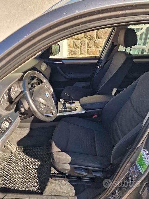 Usata BMW X3 184 CV (135 kW) 2012 Grigio scuro SUV