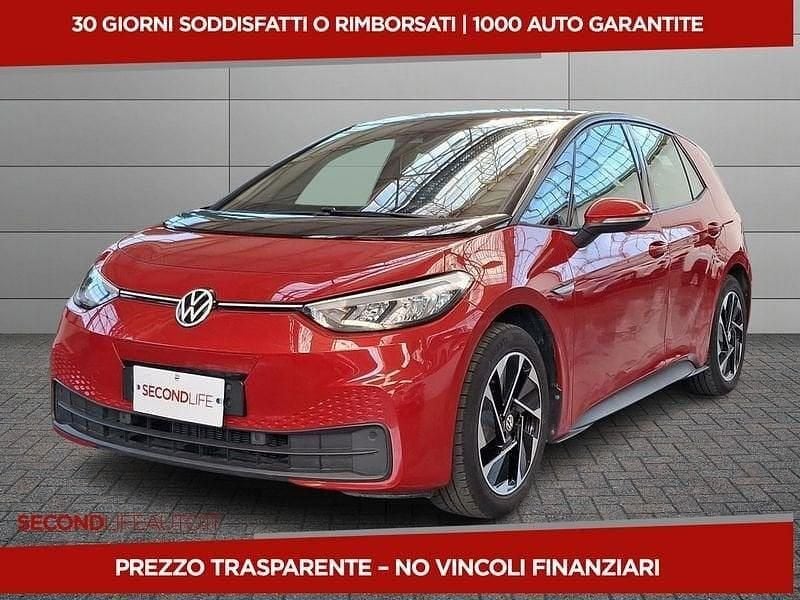 Usata VW ID.3 Pure 110 kW (150 CV) 2022 Rosso Utilitaria