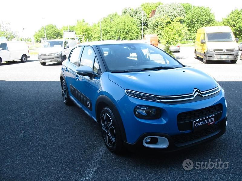 Usata Citroën C3 PureTech 83 CV (61 kW) 2019 Cobalto blu Utilitaria