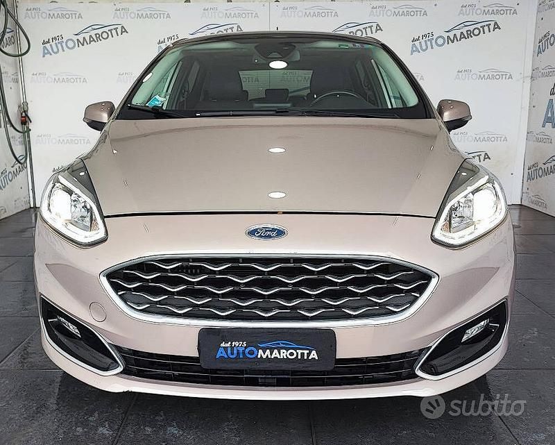 Usata Ford Fiesta Vignale 101 CV (74 kW) 2018 Grigio Utilitaria