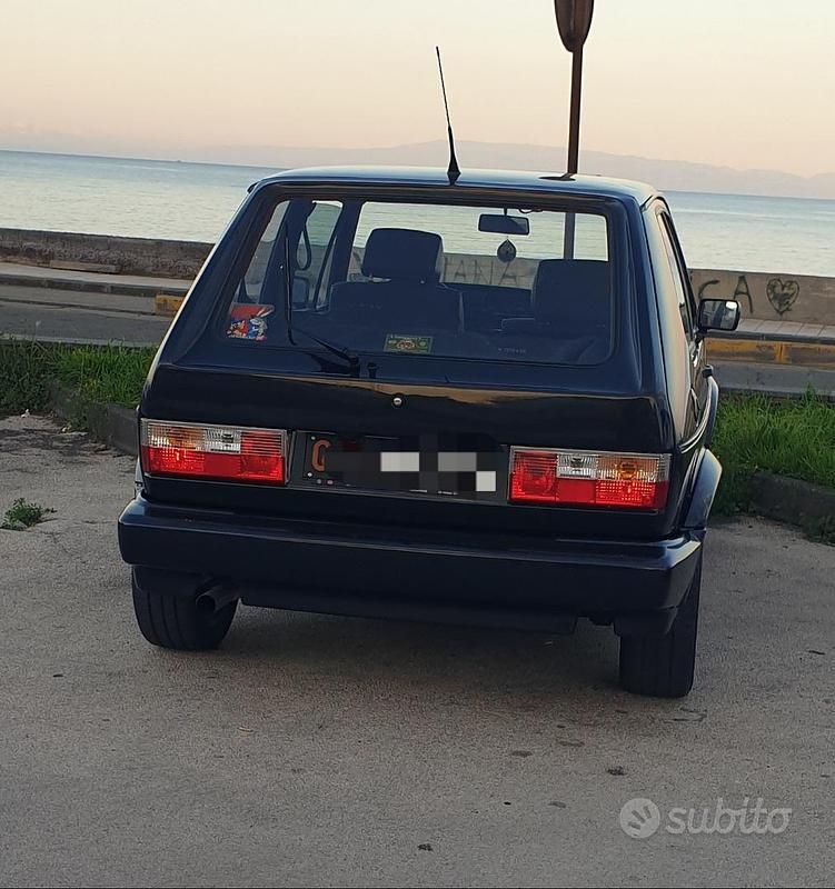 Usata VW Golf II 1983 Nero Utilitaria