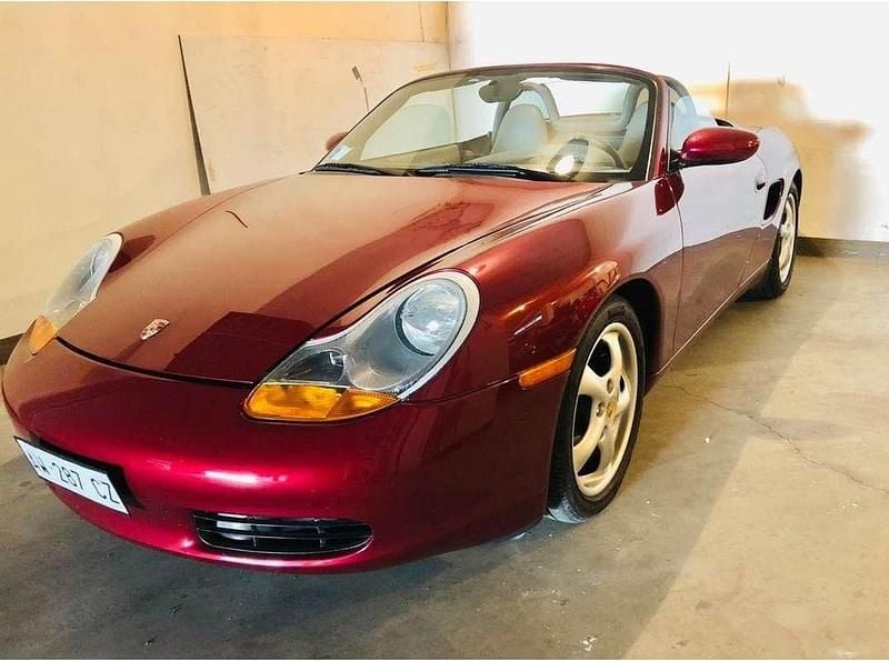 Usata Porsche Boxster 150 CV (110 kW) 1998 Rosso Cabrio