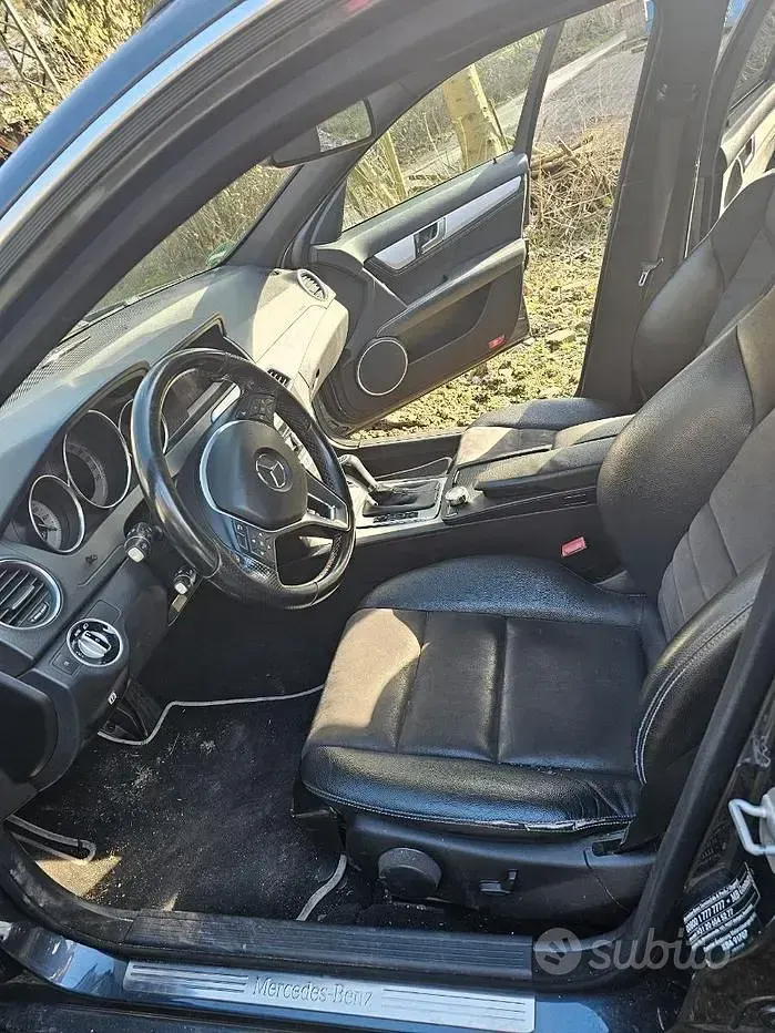 Usata Mercedes C220 150 CV (110 kW) 2013 Grigio Station wagon