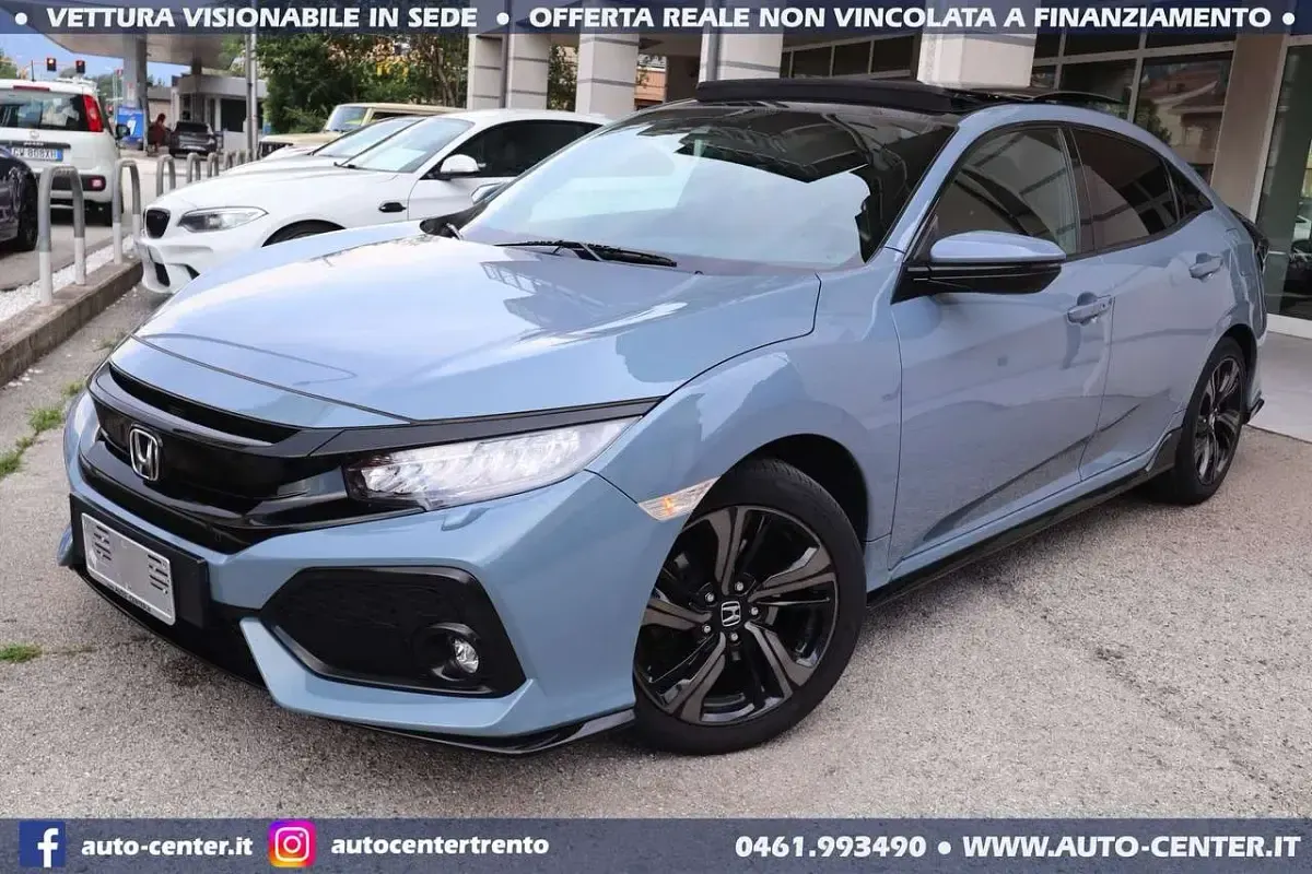 Usata Honda Civic Sport Plus 182 CV (133 kW) 2017 Grigio Berlina