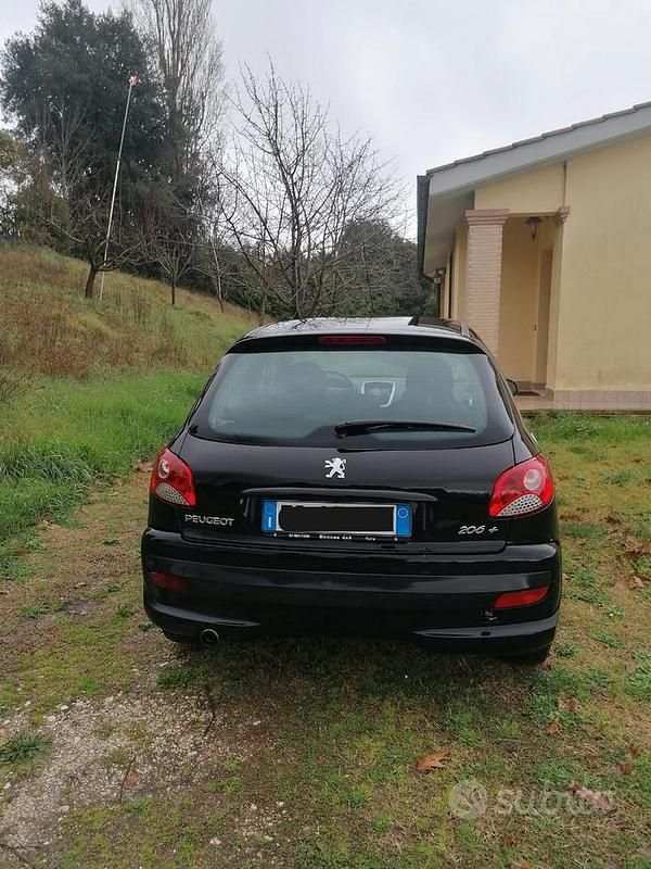 Usata Peugeot 206 60 CV (44 kW) 2010 Nero Berlina