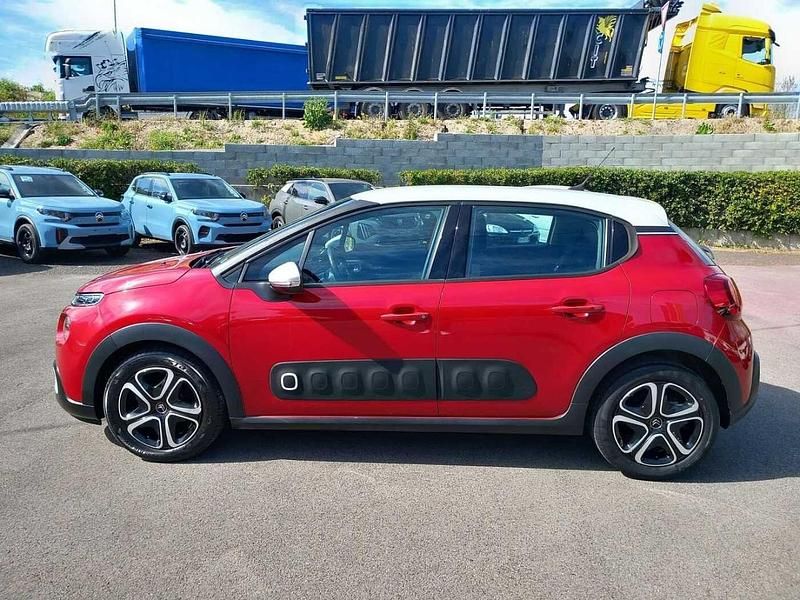 Usata Citroën C3 Shine 75 CV (55 kW) 2018 Rosso Utilitaria