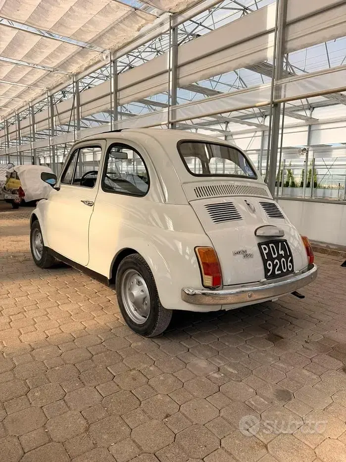 Usata Fiat 500 1970 Bianco Utilitaria