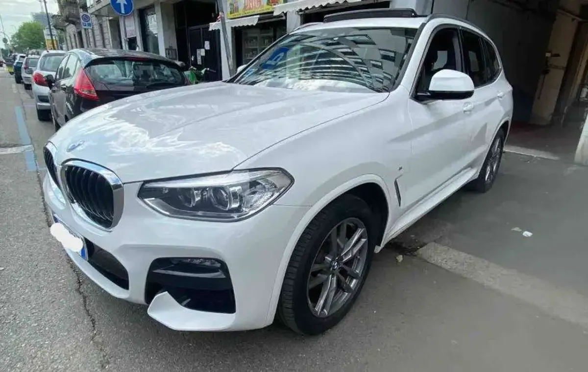 Usata BMW X3 M Sport 190 CV (139 kW) 2021 Bianco SUV