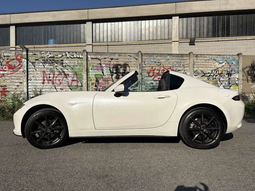 Usata Mazda MX5 Exceed 184 CV (135 kW) 2019 Bianco Cabrio