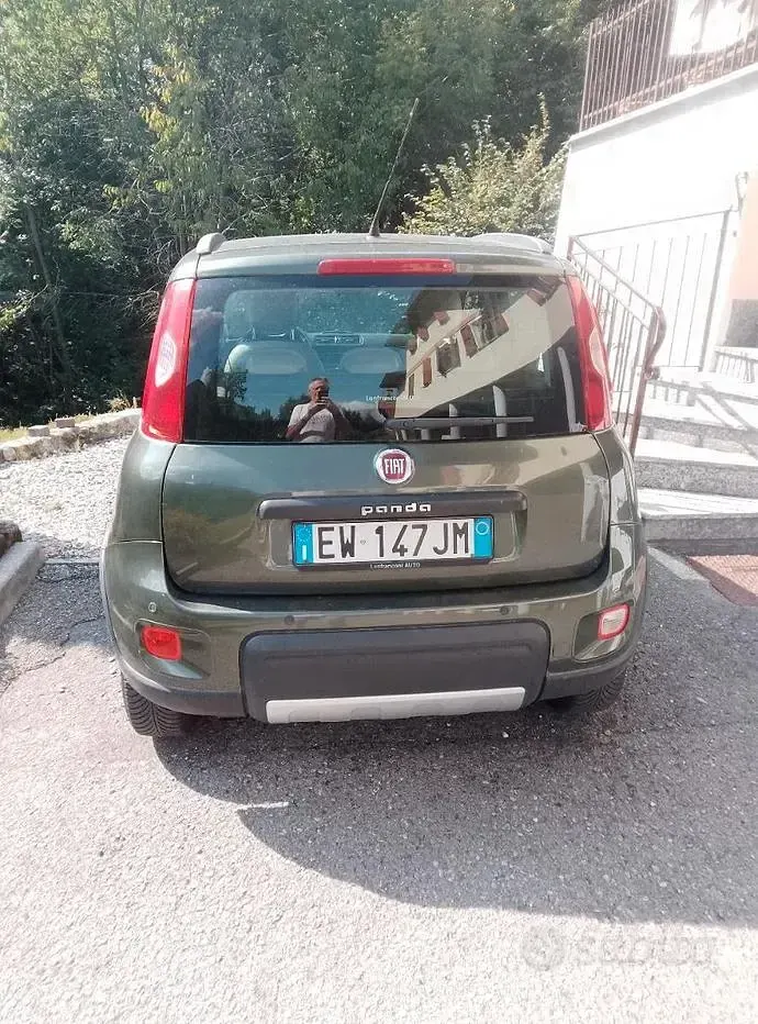 Usata Fiat Panda 4x4 75 CV (55 kW) 2014 Verde Utilitaria