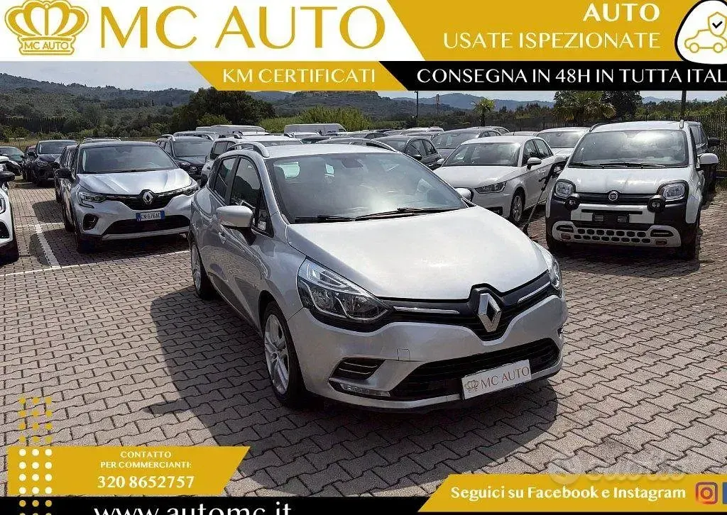 Usata Renault Clio 75 CV (55 kW) 2018 Grigio Station wagon