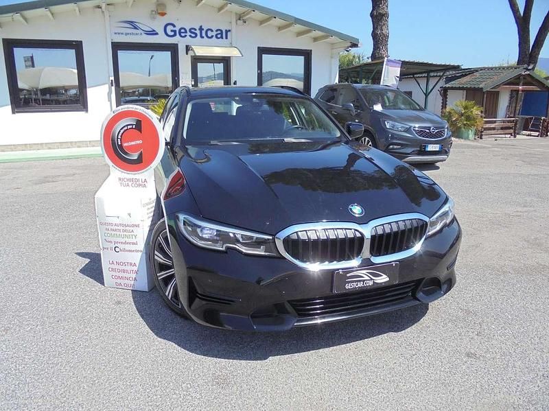 Usata BMW 318 Sport Line 150 CV (110 kW) 2022 Nero Station wagon