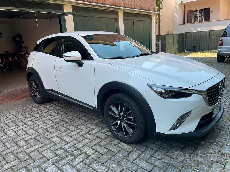 Usata Mazda CX-3 105 CV (77 kW) 2016 Bianco SUV