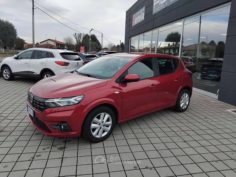 Usata Dacia Sandero 67 CV (49 kW) 2022 Rosso Berlina