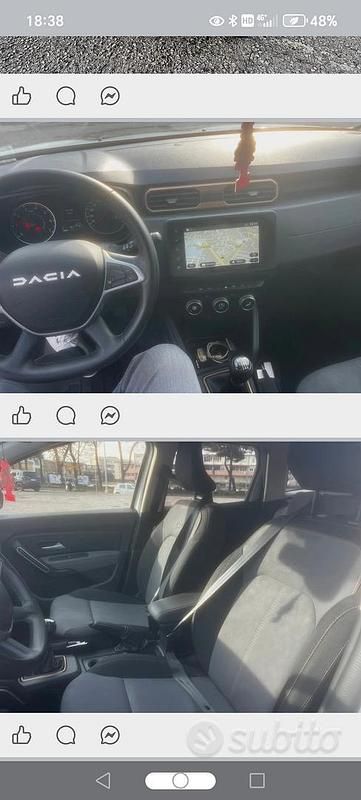 Usata Dacia Duster 100 CV (73 kW) 2023 Bianco SUV