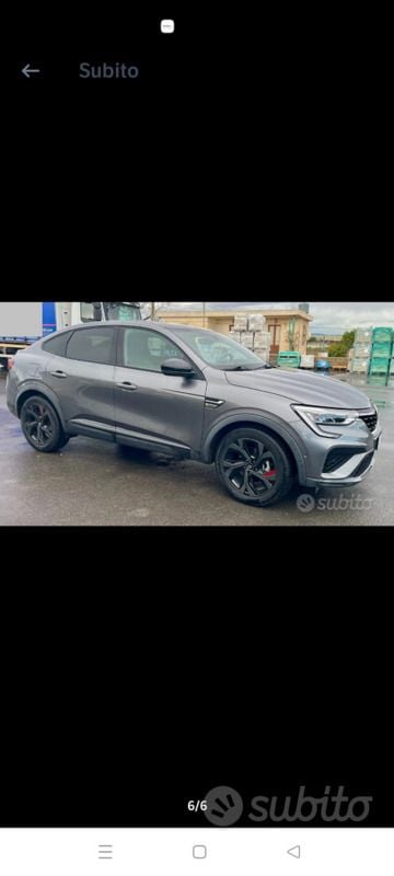 Usata Renault Arkana RS Line 94 CV (69 kW) 2022 Grigio SUV