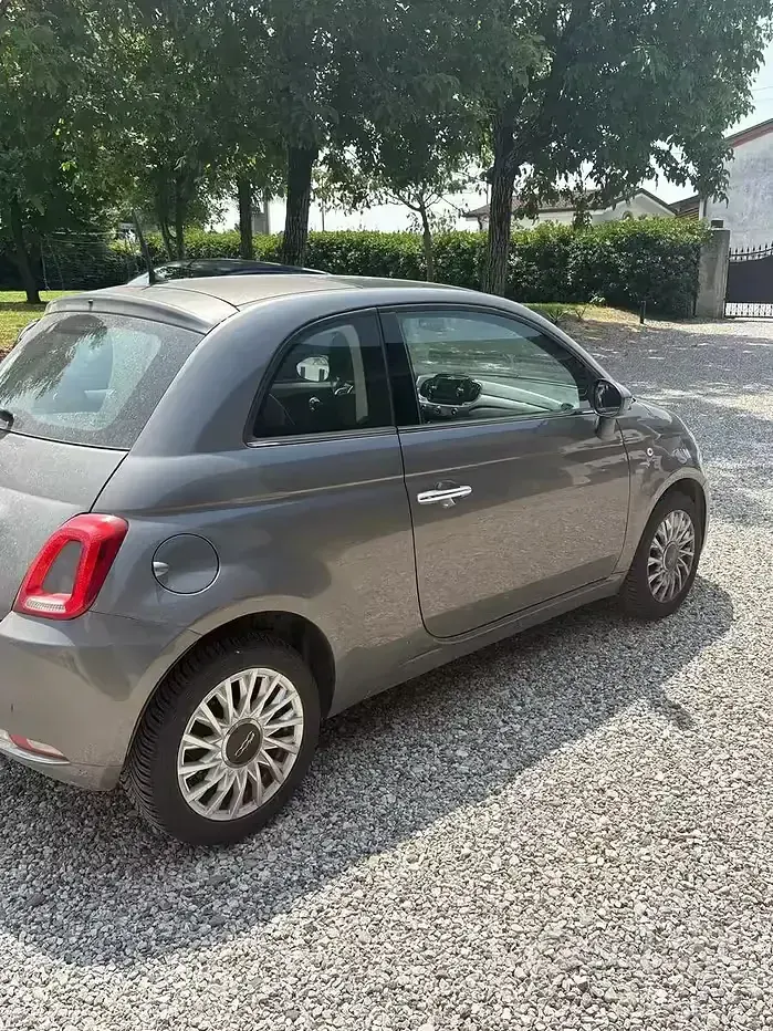 Usata Fiat 500 69 CV (50 kW) 2018 Grigio Berlina