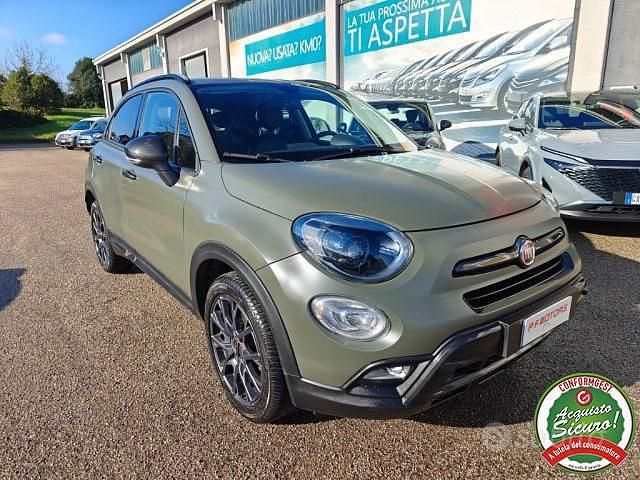 Usata Fiat 500X Cross 120 CV (88 kW) 2018 Verde SUV