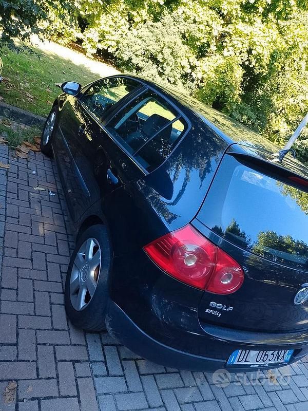 Usata VW Golf VI 2008 Nero Utilitaria