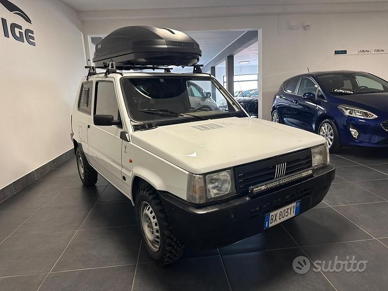 Usata Fiat Panda 54 CV (39 kW) 2001 Bianco Furgone