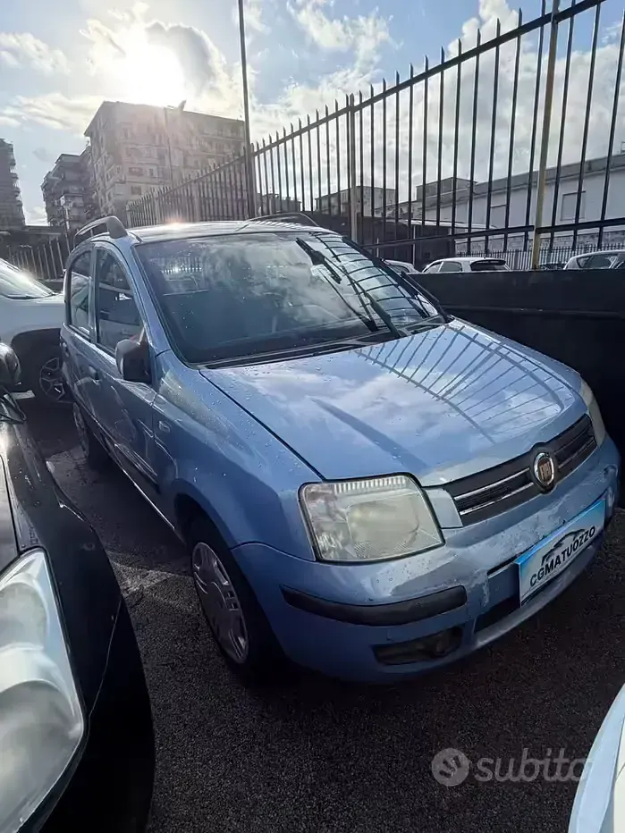 Usata Fiat Panda Dynamic 60 CV (44 kW) 2007 Blu Utilitaria