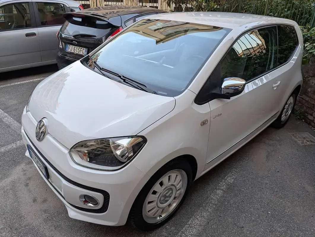 Usata VW up! 75 CV (55 kW) 2012 Bianco Utilitaria