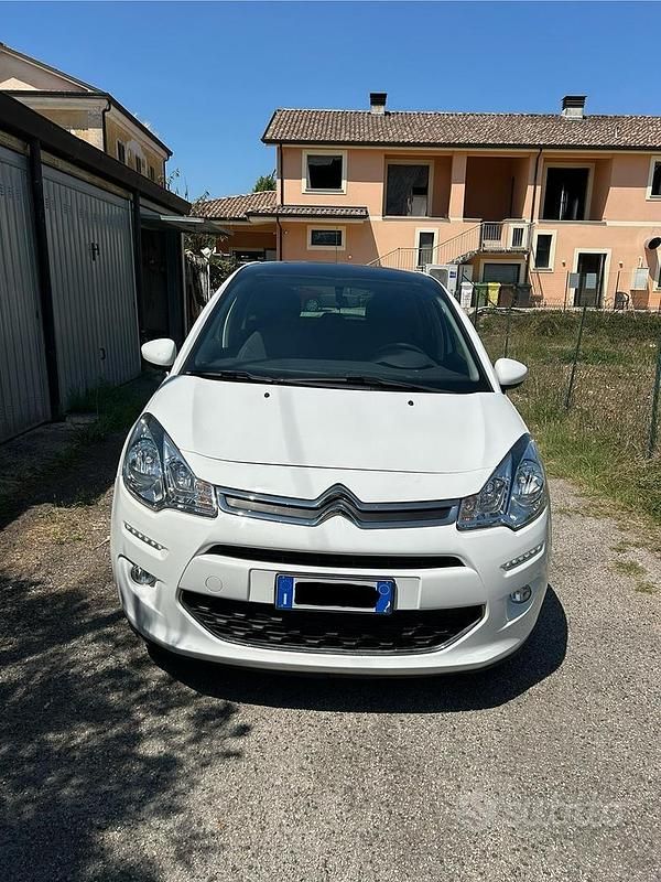 Usata Citroën C3 110 CV (80 kW) 2016 Bianco Utilitaria