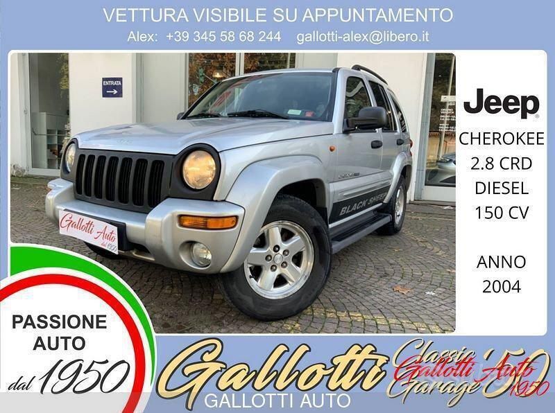 Argento Usata 2004 Jeep Cherokee Limited SUV | 6990 € (Cara) - Immagine 1/4